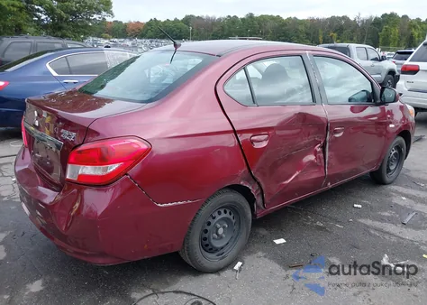 2017 Mitsubishi Mirage G4 Es из США, поврежденный, VIN ML32F3FJ5HHF19203